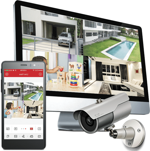 Установка, монтаж камер видеонаблюдения в Калининце